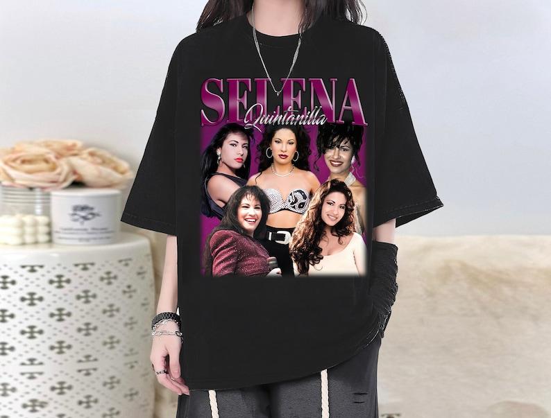 Selena Quintanilla TShirt Selena Quintanilla Tees Vintage Retro TShirt