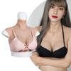 Silicone Bust Upgrade Crossdressing Bust 9th Generation Low Middle Neck Artificial Breasts Fake Breasts Big Breasts Silicone Boobs Crossdresser