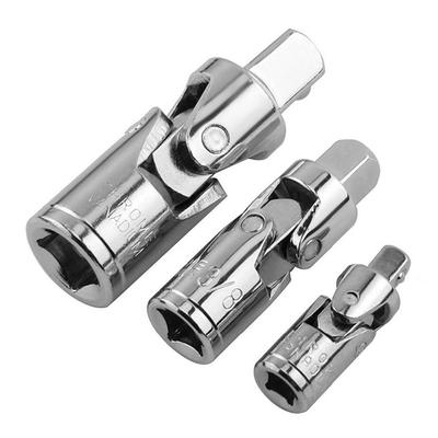 1/4" 3/8" 1/2" Ручной и Пневматический Гибкий Адаптер Универсальный Шарнирный Набор Адаптер Трещотка Инструмент Запчасти Угловой Удлинитель