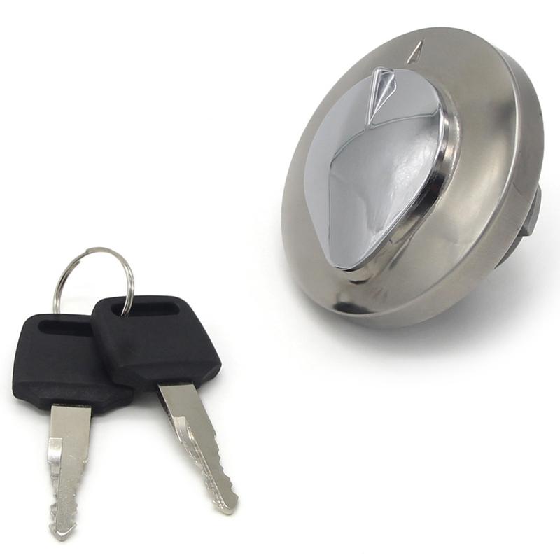 Fuel Cap With Tank Key Cover For Honda CA125 (REBEL) CMX250 CMX450C VF750C VF750C2 VT1100C VT1100C2 VT1300 CR VTX1300C VTX1300S