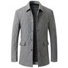 Fashion Casual Lapel Cotton-padded Jacket Men's Jacket No Ironing Cotton-padded Padded Jacket