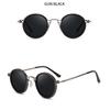 Retro Round Sunglasses Brand Designer Vintage Small Frame Classic Gothic Steampunk Sun Glasses Unisex Uv400 Driving Goggles