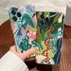 Иллюстрация Jungle Art Змея Кошки Ленивец Чехол Для Apple iPhone 17 16 15 14 13 12 11 Pro Max 16 Plus 16E 17Air 17Pro Чехол Для Телефона