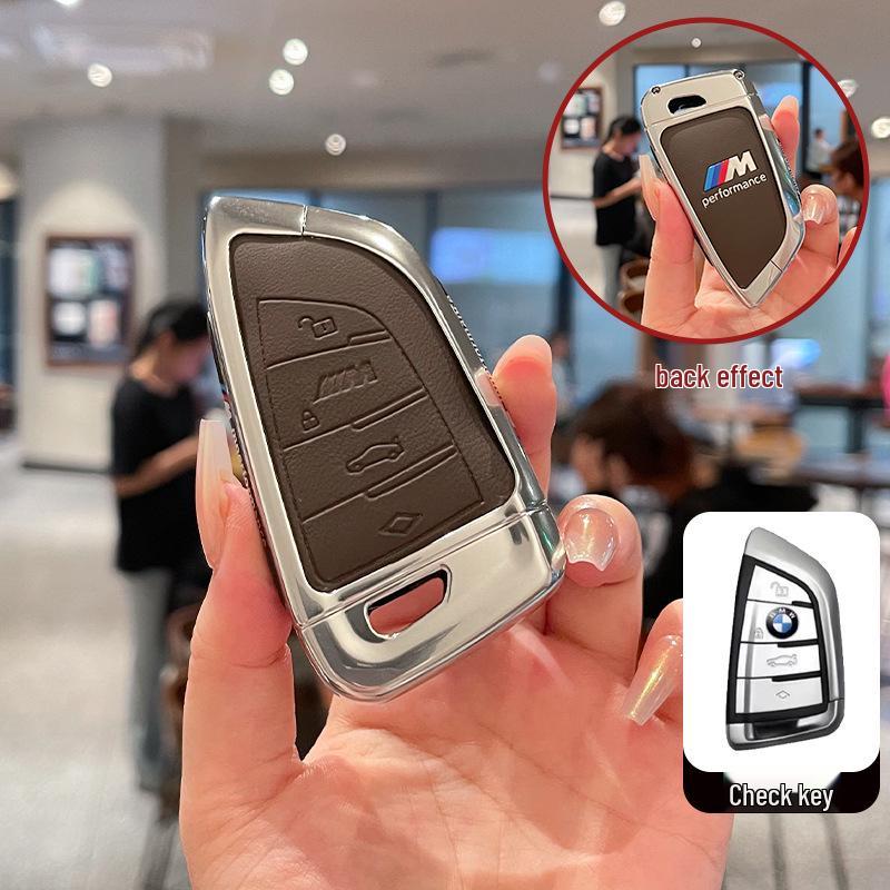 Чехол для ключа BMW для моделей 3, 5, 6 Серии и X1, X3, X5, X7 – Новый корпус с лезвием 530 и 320li с пряжкой ix3