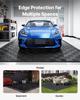 Transition Edge Kit, 11-Piece, Durable PP Interlocking Modular Garage Floor Edging, Easy Installation, Edge Protection for Wet Area Restaurant, Only