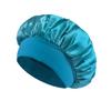 Satin Bonnet Hair Bonnet for Sleeping Silk Bonnets Women Solid Solid Wide-brimmed Sleeping Hat with Elastic Soft Band Hair Care