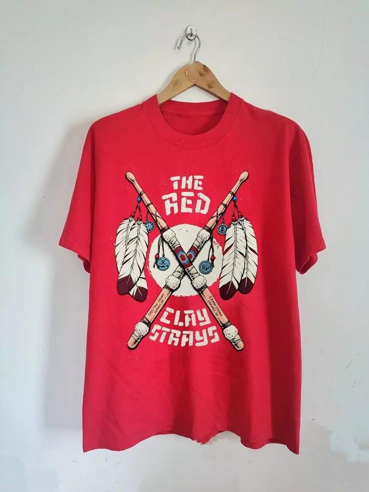 The Red Clay Strays Tour Gift For Fan S To 4XL Red T-shirt BL1398