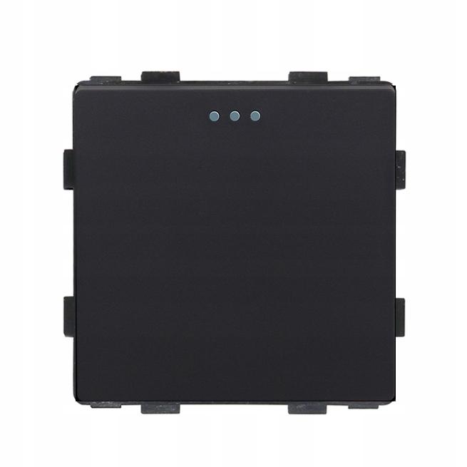 Light switch 1P mechanical insert black RTX SH