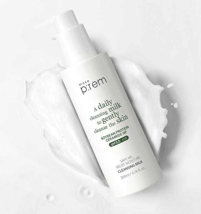 Make P:REM Safe Me Relief Очищающее молочко для увлажнения 200 мл
