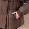 Middle Age Woman Winter Coats Plus Size Elegant Loose Thick Warm Parkas Female Jacket