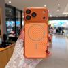 iPhone 17 Pro Max Магнитный матовый защитный чехол из углеродного волокна с Corning Instant Change