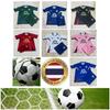 Vintage Retro THAILAND Football Soccer JERSEY National CHEER Quick Dry Print Shirt Round Neck Polyester Short Sleeve Uniform Sport Outdoor