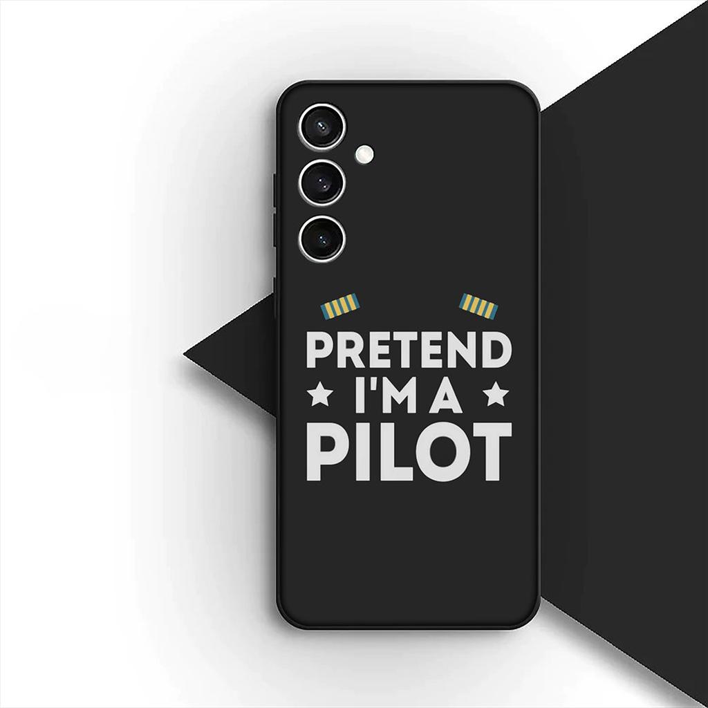 Cover for OPPO A80 A18 A16 A40 A17 A15 A38 A78 A79 A54 A57 A12 A60 5G 4G Phone Case Aircraft Travel Airplane Pilot Epaulette