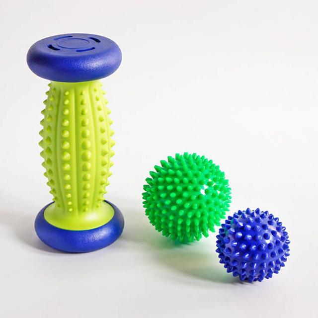 Foot Massage Roller Spiky Massage Balls For Plantar Fasciitis Relief Trigger Point Therapy Back Arm Neck Circulation Roller