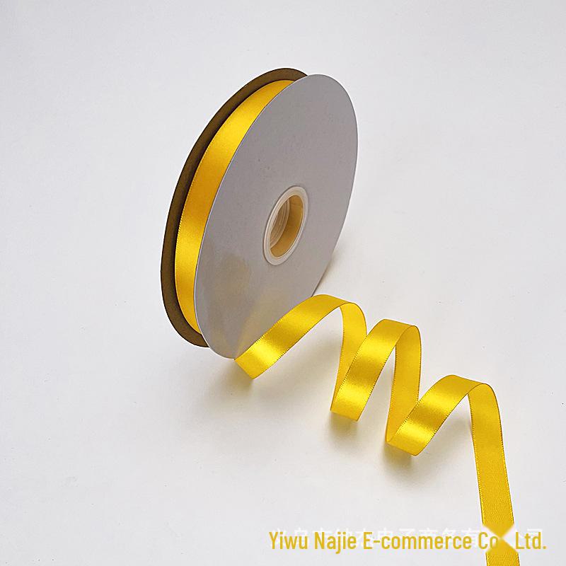 Набор золотых лент: Рулоны 4 см, 2,5 см, 6 мм для самодельных бантов и украшения подарков