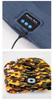Rechargeable LED light hat winter outdoor night running luminous hat with light cold hat