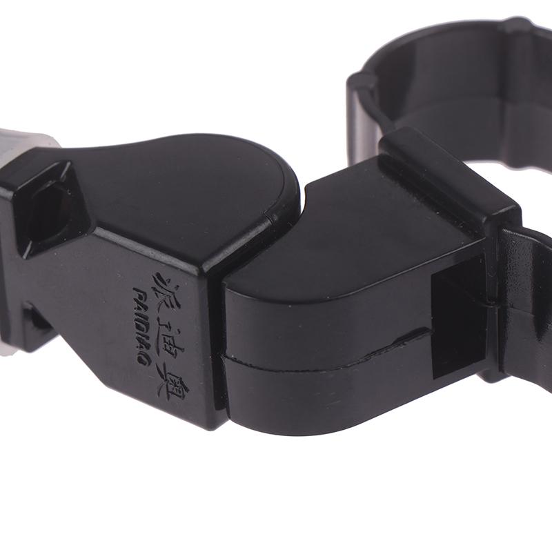 Черный пластиковый свисток для скейтборда/футбола с ручкой для пальцев