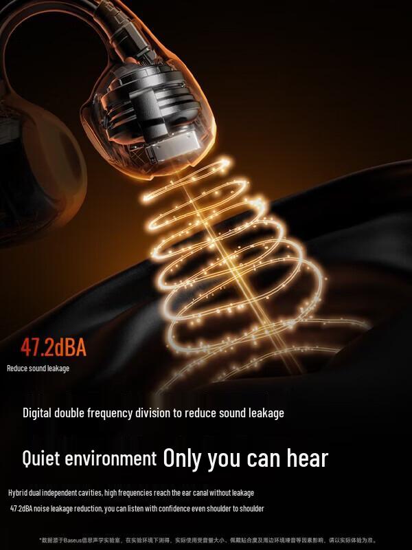 Baseus Беспроводные Bluetooth-наушники Inspire XC1 с открытым дизайном на зажиме