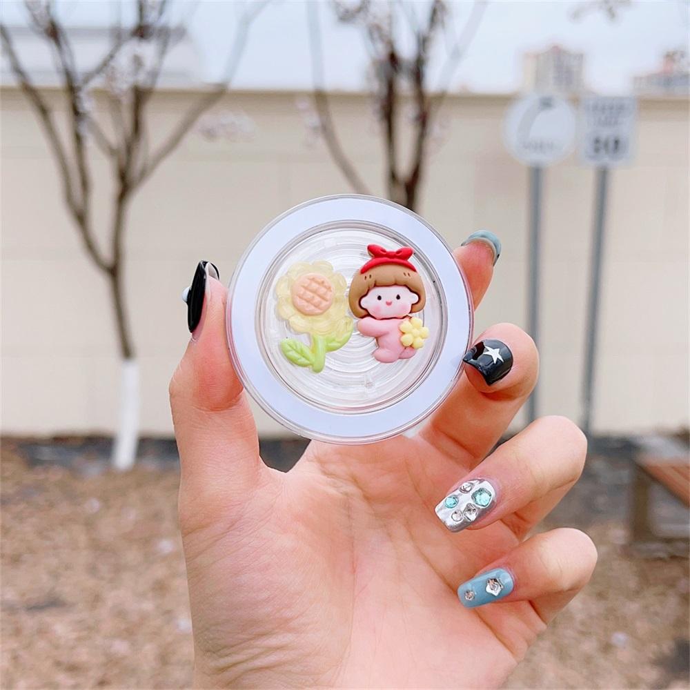 Корейский милый мультфильм для Magsafe Магнитный телефон Griptok Grip Tok Подставка для iPhone 15 Складной беспроводной зарядный чехол-держатель Кольцо-подставка