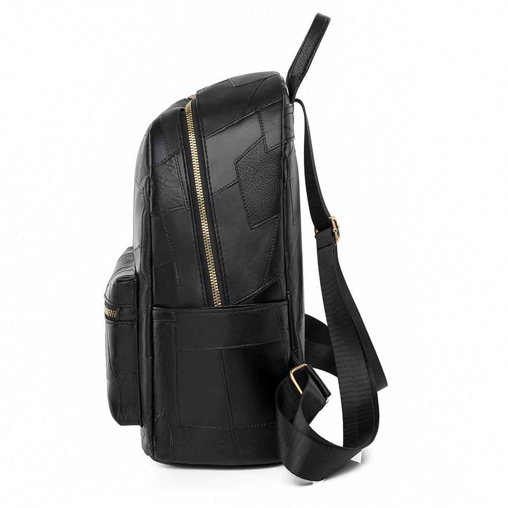 Рюкзак большой емкости Женский легкий рюкзак из мягкой кожи Дорожный рюкзак