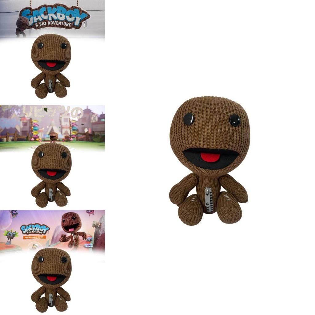 Плюшевая игрушка Sackboy из Little Big Planet 25 см Тканевое чучело животного Для детей