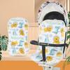 Soft Baby Stroller Cushion Cartoon Printed Dining Chair Cotton Pad  High Chair Trolley