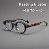 Neutral UV Resistant and Radiation Resistant Circular Reading Glasses European and American Retro Small Frame Presbyopia Glasses