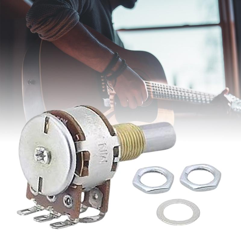 Гитарный потенциометр Гитарные регуляторы громкости Конусные потенциометры Двойные потенциометры Сдвоенные концентрические MN250K/MN500K Гитарный потенциометр