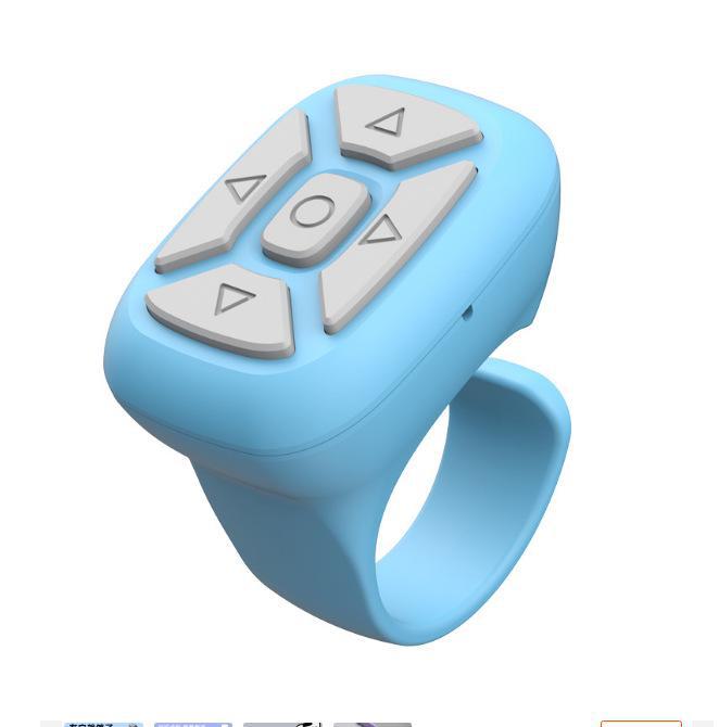 Подставка-кольцо Bluetooth 2-в-1 и пульт дистанционного управления для перелистывания страниц с отделением
