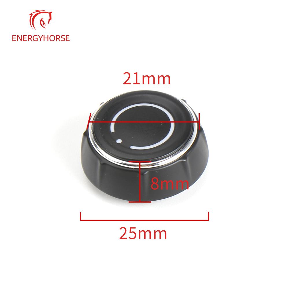 CD Multi-Media Control Switch Button For Porsche Cayenne 7P5 Panamera 970 Macan 95B95B9195 Audio Volume Radio Knob Cover