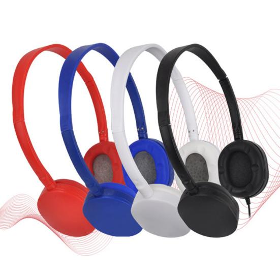 Fashion 3.5mm Wired Adjustable Music Gaming Computer Phone Headset Headphone