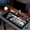 Detective Conan Print Mouse Pad, Anti‑Slip Desktop keyboard Mat, for PC Laptop Gaming Working Daily Use, Cool Festival Surprise Gift