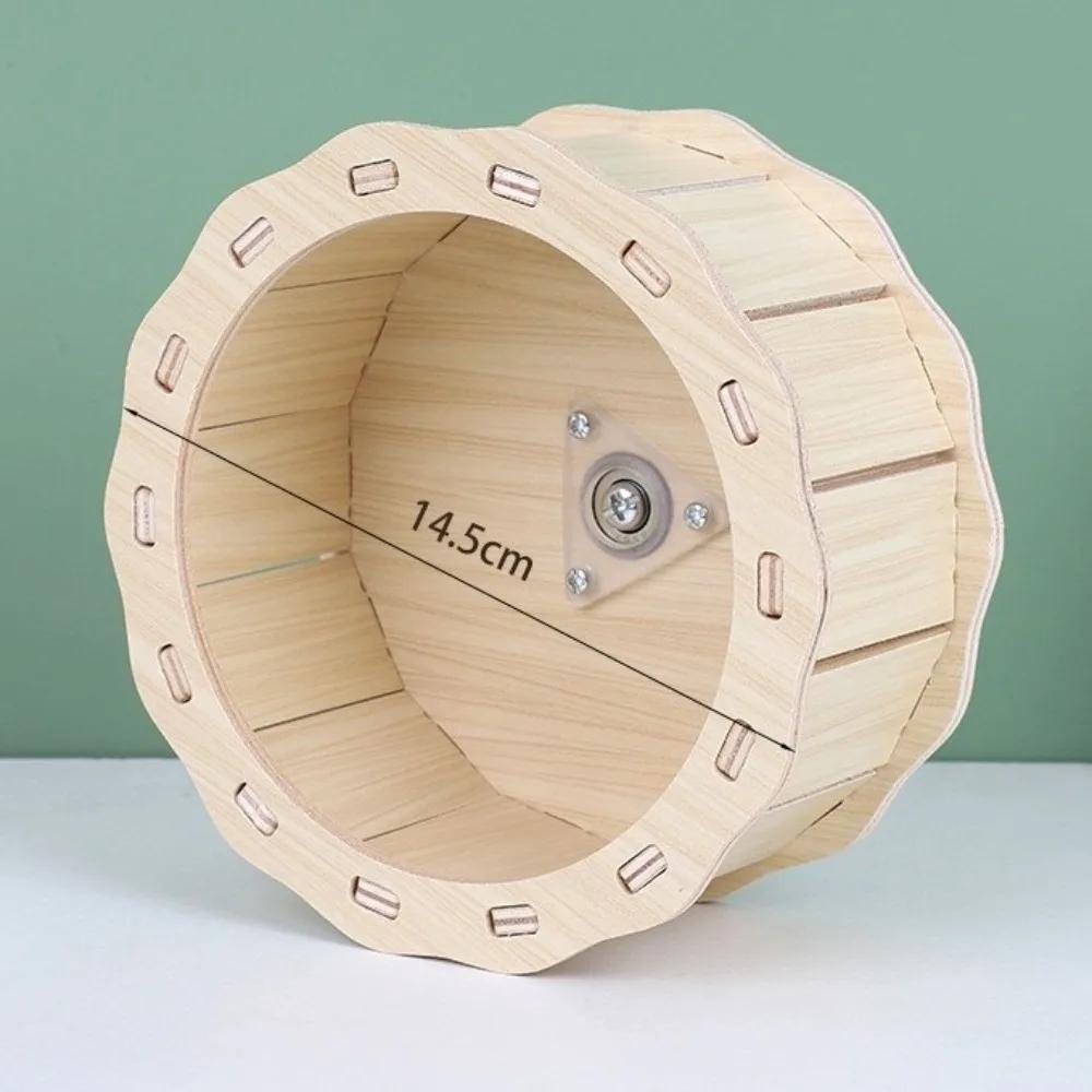 New Wooden Hamster Villa Chewable Easy to Install Seesaw Swing Cage Accessories Durable Hamster Climb Toy Pet Supplies