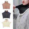 Fake Collar Pull-Over False Collar High-Neck Design Double-Sided Velvet Cold-Proof Neck Protector Autumn Winter Decoration