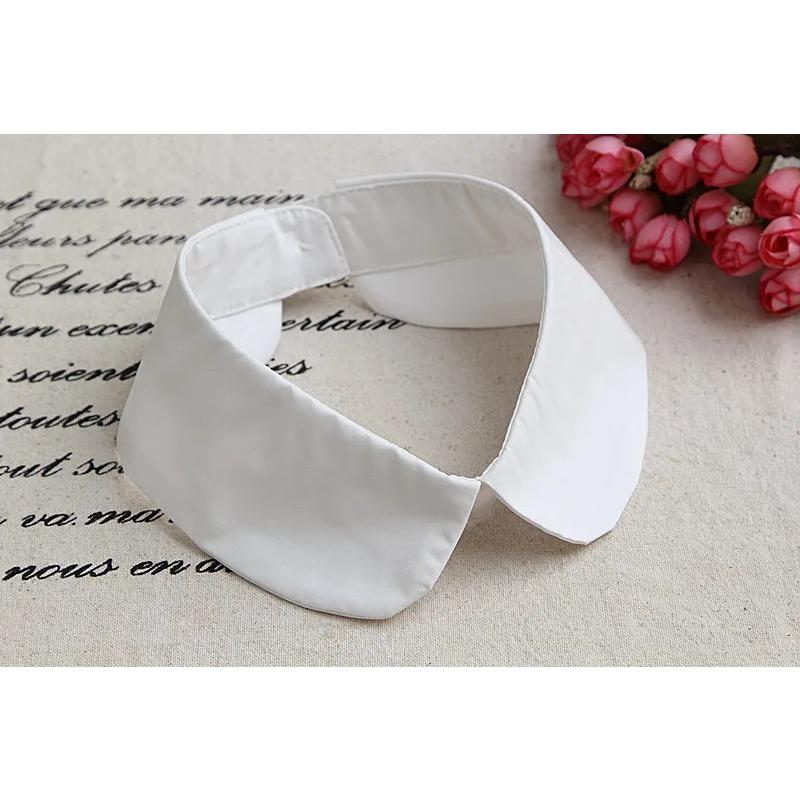 Women Autumn Winter Removable False Collar White Removable Faux Col Detachable Collars for Women Blouse Shirt Sweater Decor