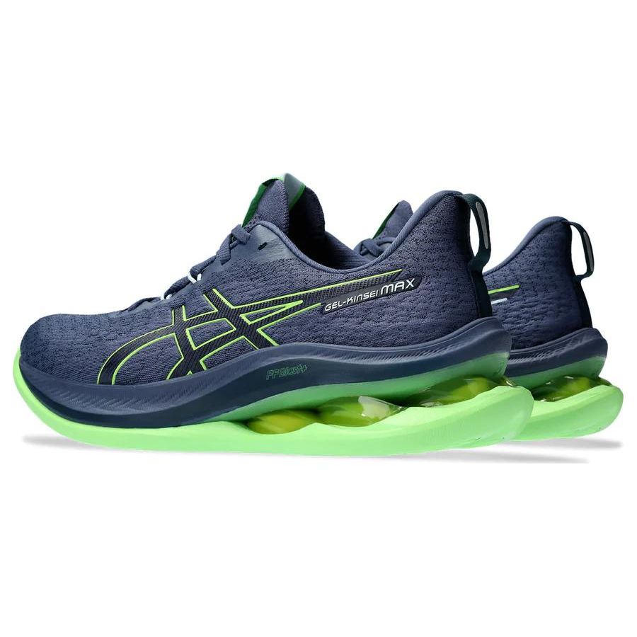 Asics Gel Kinsei Max Thunder Blue Electric Lime Men Sneakers 1011B696-401