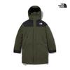 North Face Reverse Season Длинный стеганый универсальный воздушный теплый пуховик Nc2dn50b