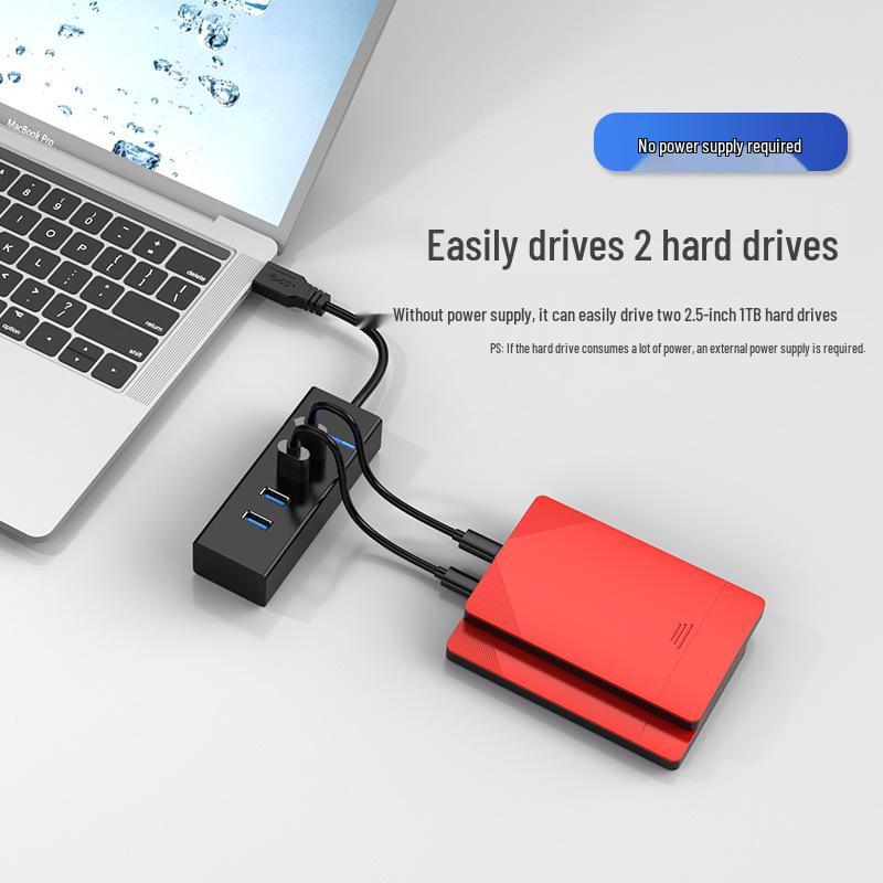 Многофункциональный настольный и ноутбучный USB 3.0 хаб с блоком питания