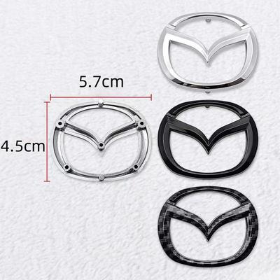 1pcs 3D ABS for 57x45mm Car Steering Wheel Covers Emblem Sticker Steer Wheel Badge Decal Styling Auto Accessories