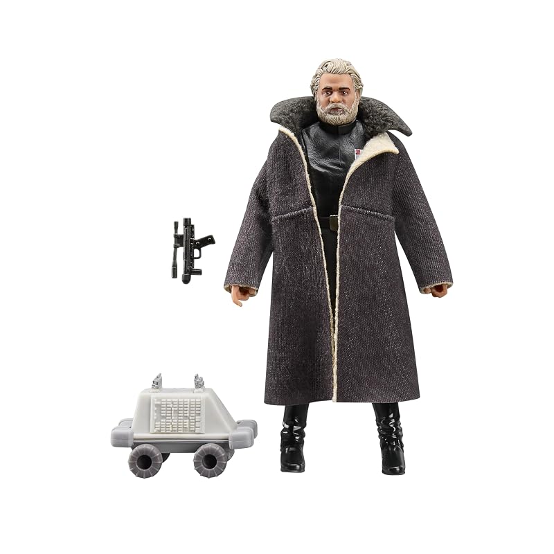 Hasbro ЗВЕЗДНЫЕ ВОЙНЫ Черная Серия Повелитель Имперских Остатков и Полярный Рот Дроид, 'Звездные Войны: Мандалорец и Глого Премиум 15 см Фигурка Действия G3198