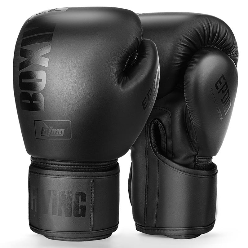 FIVING 10 12 14 16 унций боксерские перчатки из искусственной кожи Муай Тай Guantes De Boxeo Free Fight MMA тренировочные перчатки с мешком с песком для мужчин