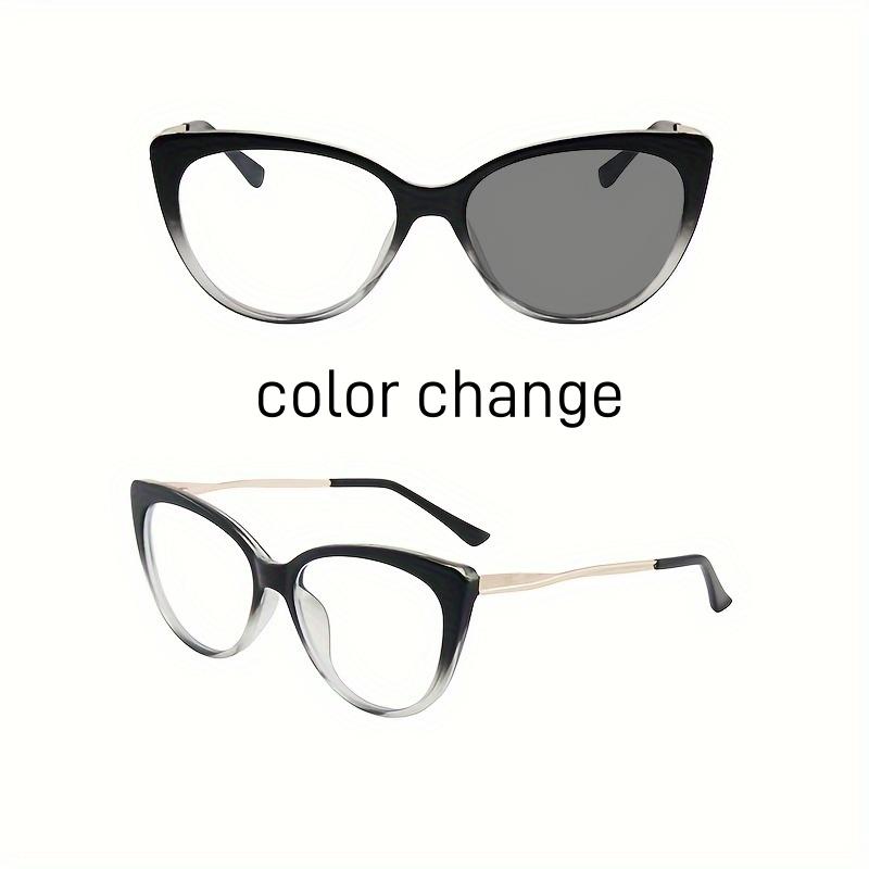 1Pcs New Personalized Ins Style Anti Blue Light Glasses  Cat Eye Frame Women'S Fashionable High-End Glasses