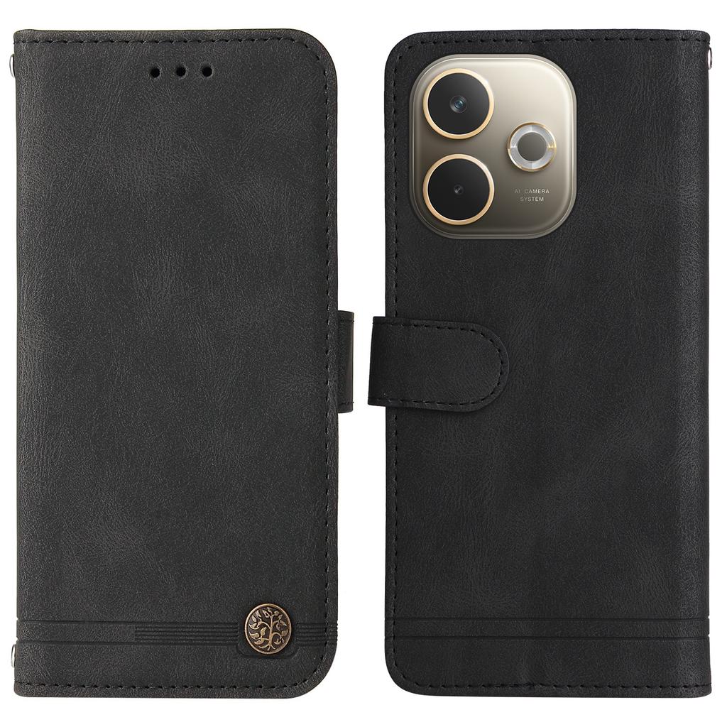 Для Oppo A5 Pro 5G/A5 Vitality Edition Кожаные чехлы-кошельки Чехол для телефона с тактильным покрытием Подставка с ремешком