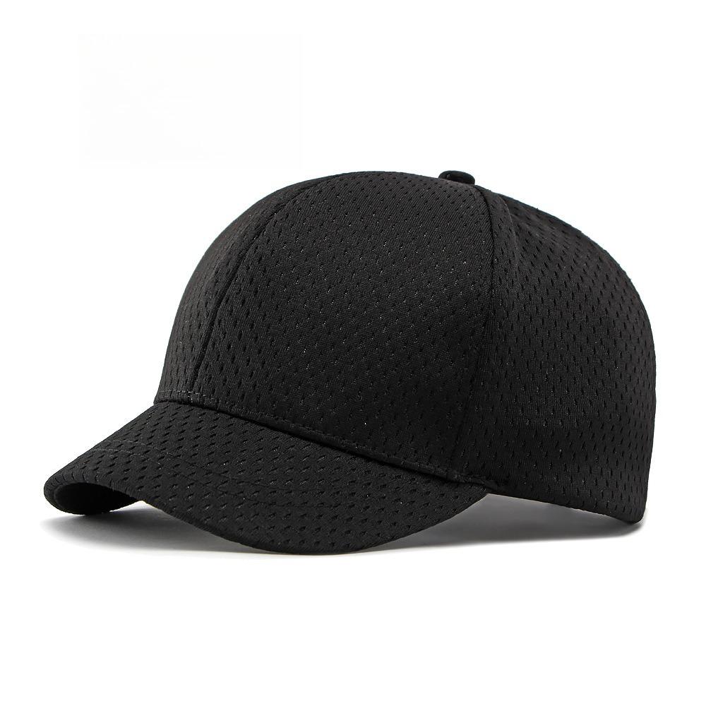 Unisex Summer Mesh Baseball Cap, Breathable Short-Brim Hat for Outdoor Sun Protection