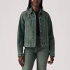 Levis Простая Универсальная Повседневная Удобная Джинсовая Куртка с Одной Пуговицей и Длинным Рукавом Женские куртки 004H4-0000