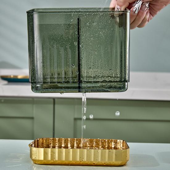 1 набор палочек для еды, клетка, большая емкость, сохраняйте порядок, ПЭТ, экономящая место, многофункциональная полка для кухонного гаджета