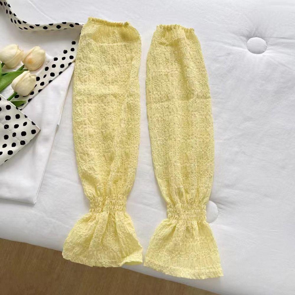 Тонкий рукав из ледяного шелка, защита от солнца, нарукавник, варежки для занятий спортом на открытом воздухе, женские