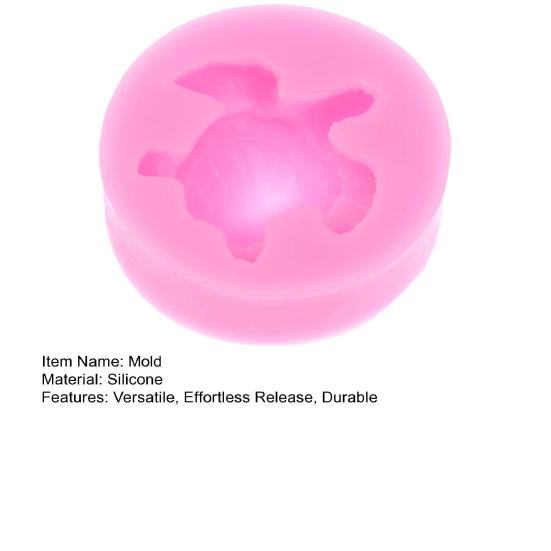 Силиконовая форма в виде черепахи, пищевая, термостойкая, для желе, пудинга, травяного десерта, не содержит БФА, форма для легкого извлечения, для выпечки, замораживания