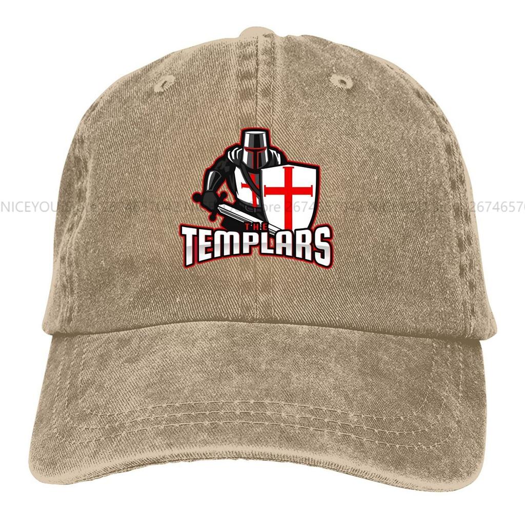 The Templars Baseball Caps Peaked Cap Knights Templar Sun Shade Hats for Unisex