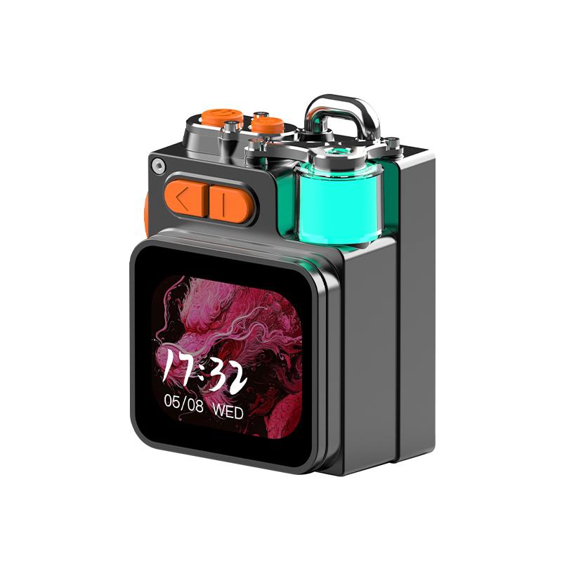 Mini Speaker Smart Wireless Audio Equipment with Touchscreen & HD Sound & LED Lights Bluetooth5.4 for Home Outdoor Party Camping